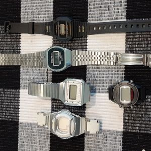 Vintage and other digital watches Delphi baby g